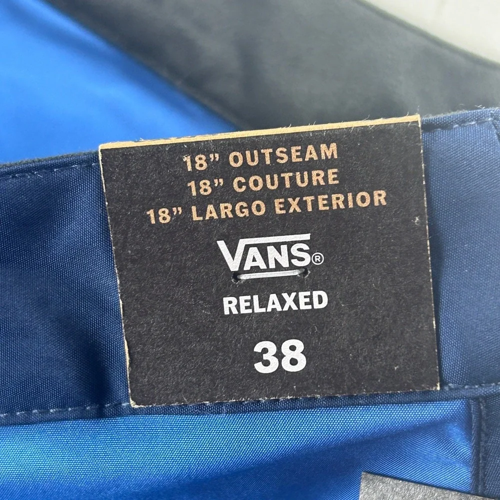 Vans Mens MTE‎ Everride SC Relaxed Boardshorts Navy Blue 38 VN000M8HNVY NWT